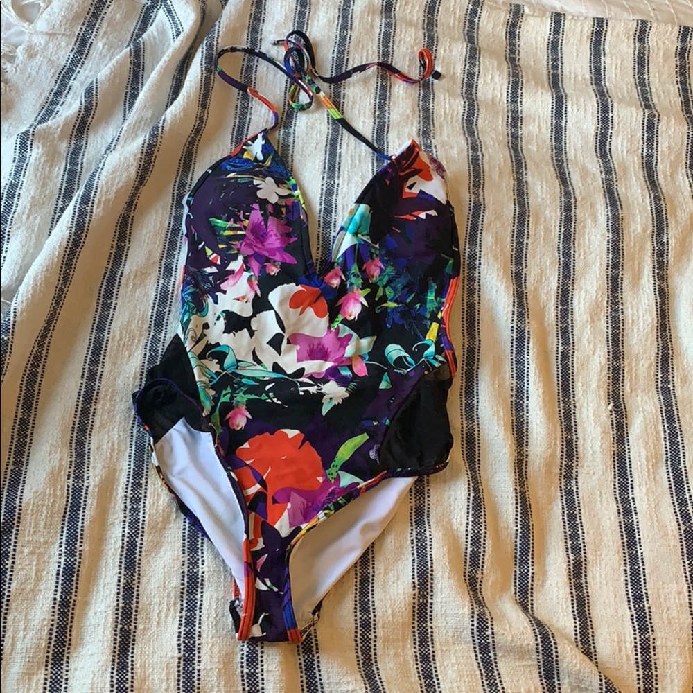 Tropical Express one piece swimsuit